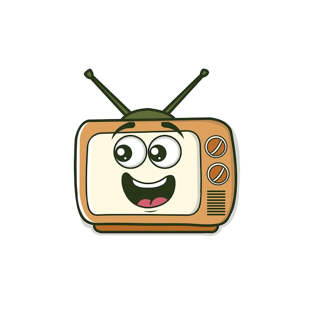ilustracja wektorowa telewizyjna
