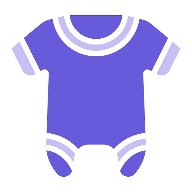 Plik wektorowy ilustracja wektorowa ubrań dla niemowląt