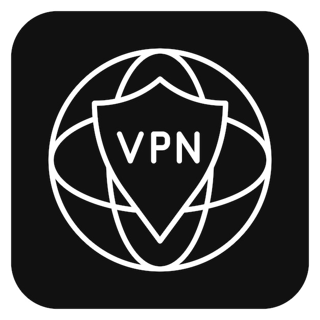 Plik wektorowy ilustracja wektorowa vpn