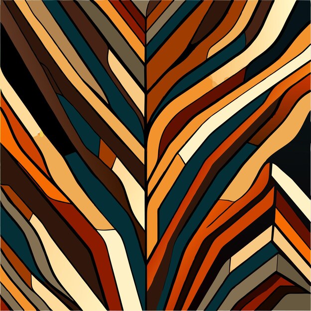 Plik wektorowy ilustracja wektorowa wzoru bezszwowego szablonu tekstury drewna