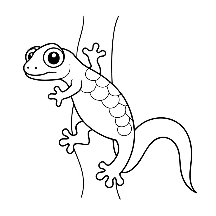Ilustracja wektorowa zwierząt gadów