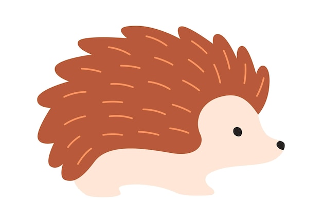 Ilustracja zwierząt Jeż