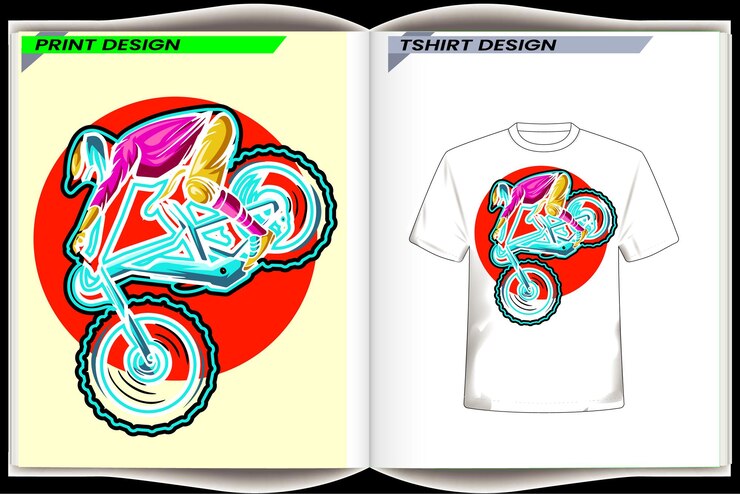 Wektor ilustracje do ekstremalnych sportów motocrossowych