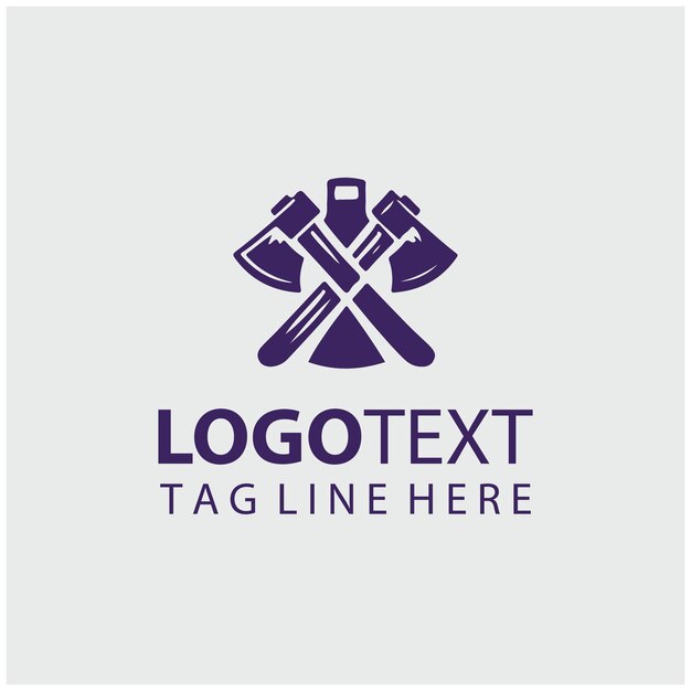 Ilustracje wektorowe logo Axe