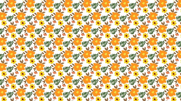 Ilustracje wektorowe w tle kwiatowy wzór