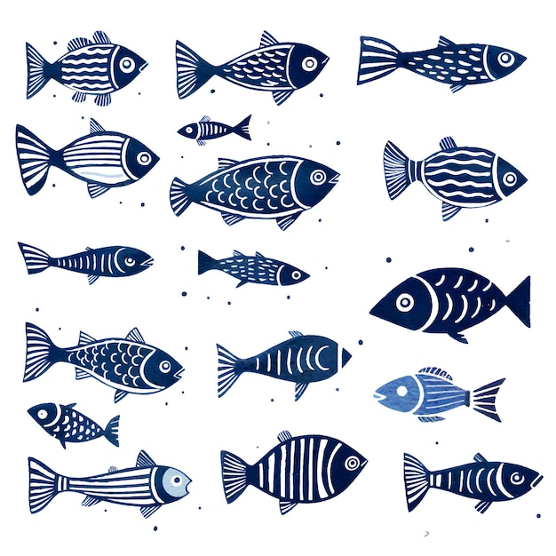 Plik wektorowy ilustracje wektorowe złotej rybki