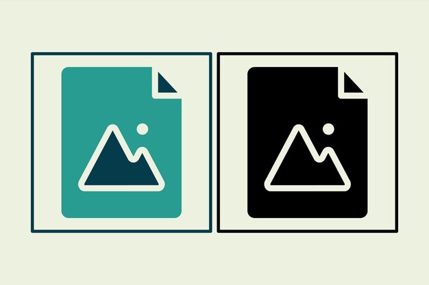 Image icon icon related to UI elements suitable for web site app user interfaceselement printable etc solid icon style simple vector design editable