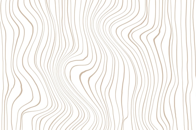 Imitacja tekstury drewna zakrzywione linie wektor wzór