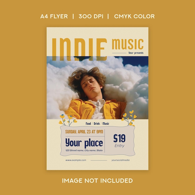 Indie Music Flyer