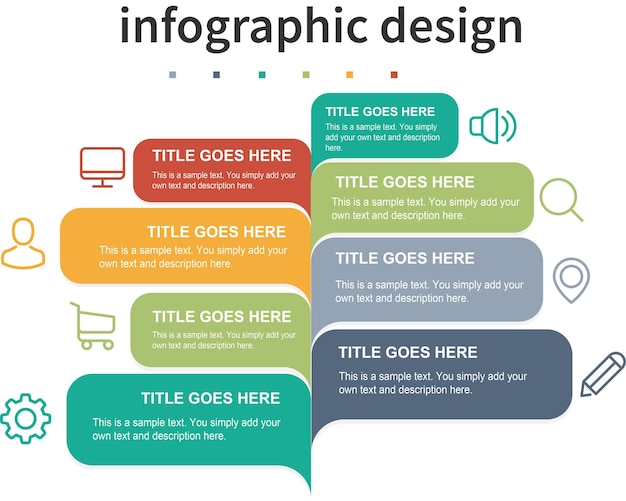 Infografika Biznesowa Wektor