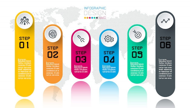 Plik wektorowy infografika biznesu