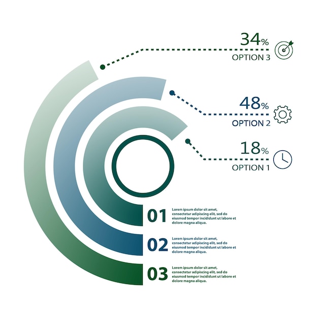 Infografika Elementów Wektor Ilustracja Płaskie Na Białym Tle