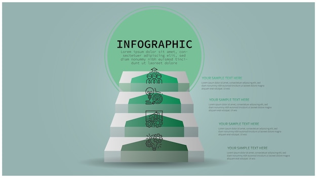 Infografika Krok