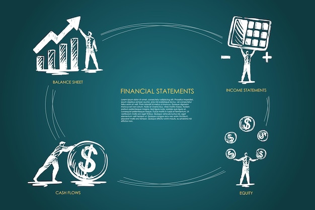 Plik wektorowy infografika statystyk finansowych