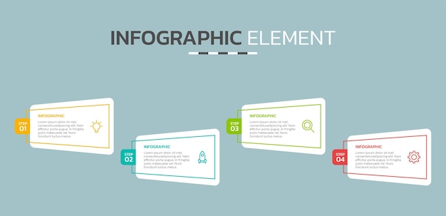 Infografika Szablon Dla Diagramu Persentation Szablonu