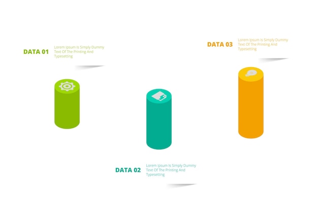 Infografika Szablon Projektu Wektor