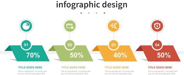 Infografika Szablon Schematu Blokowego Elementów Projektu Osi Czasu