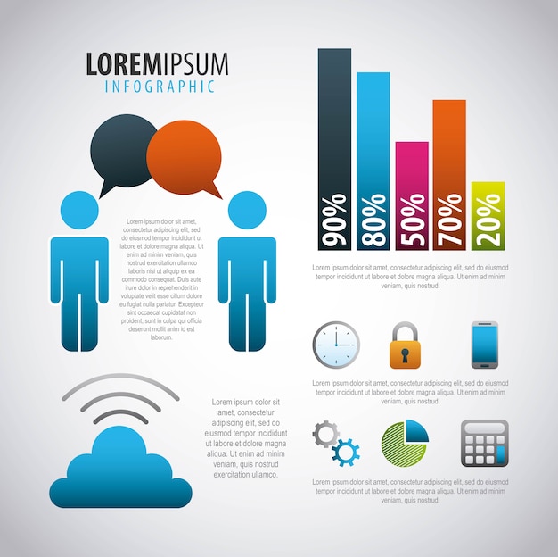 Plik wektorowy infografika