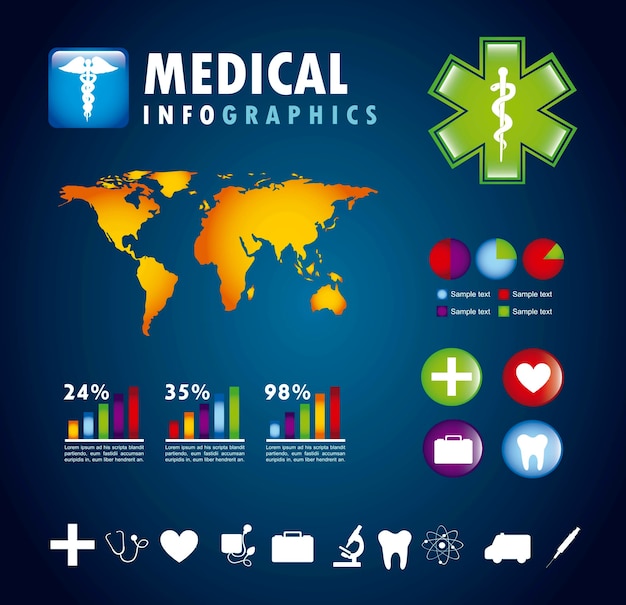 Infografiki Zestaw Z Ilustracji Wektorowych Różnych Elementów