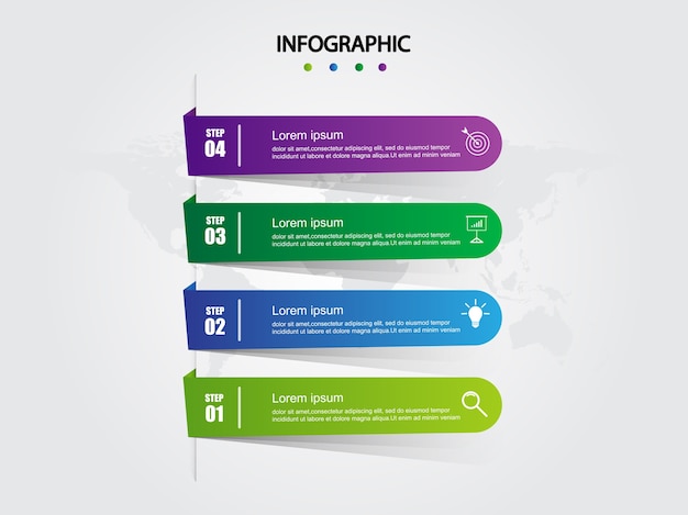 Infographic Szablon Dla Biznesu