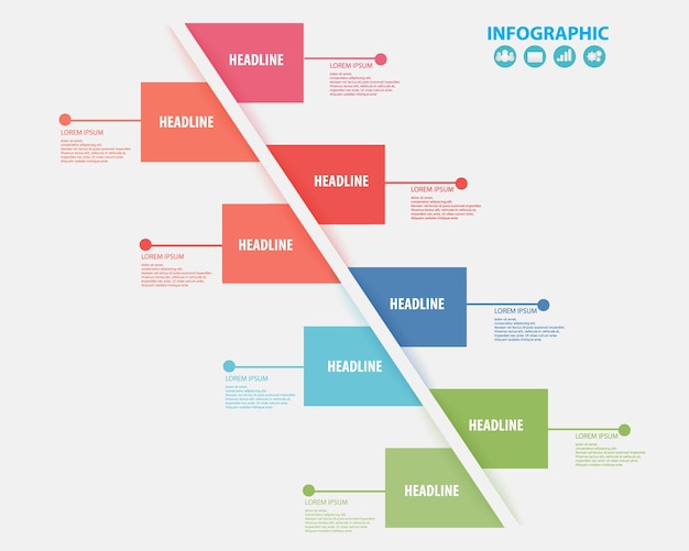 Plik wektorowy infographic szablon osiem opcji