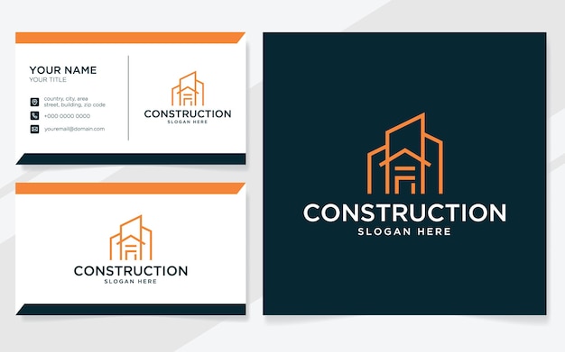 Inicjały Fh I Logo Elementów Konstrukcji Budynku