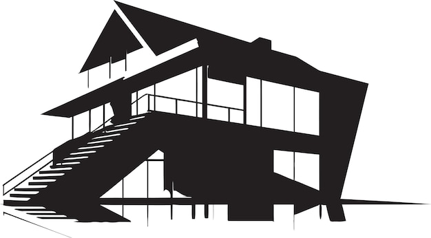 Plik wektorowy innowacyjny symbol życia architektura idea wektor logo architektoniczny brilliance wektor projektowania domu