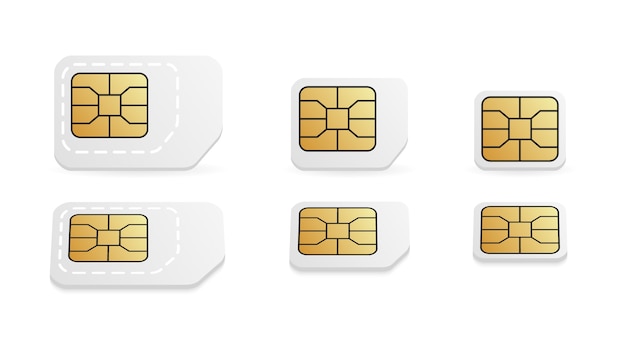 Inny rozmiar karty SIM dla telefonu komórkowego