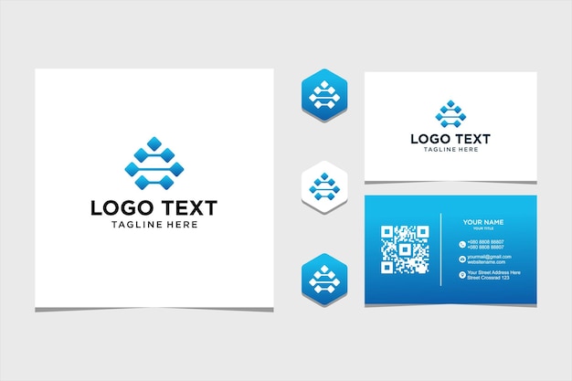 Inspiracja Do Projektowania Logo Dla Firm I Wizytówek Premium Wektor Premium Wektor