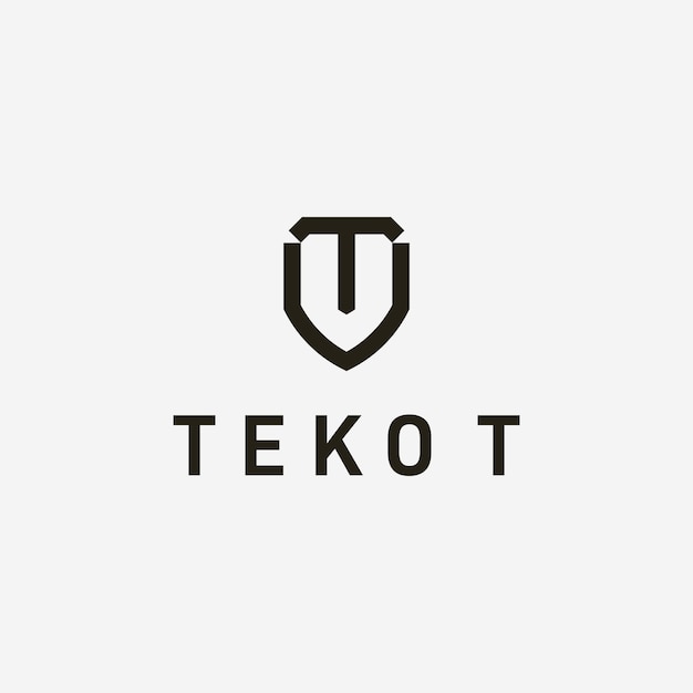 Inspiracja projektem logo T Shield