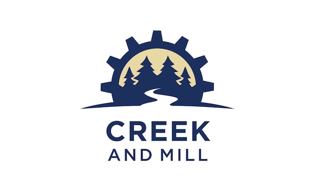 Inspiracja Projektu Logo Creek I Mill