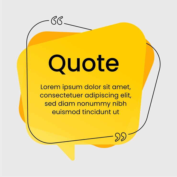 Wektor instagram social media quote template post