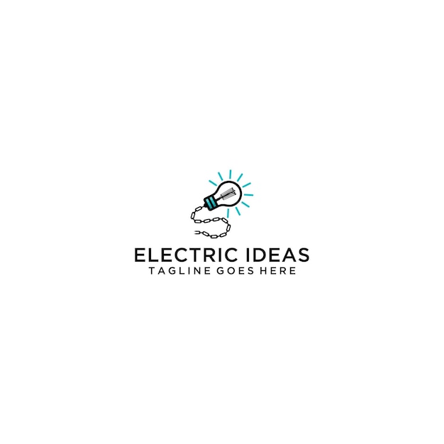 Inteligentna żarówka Do Elektronicznego Projektowania Logo