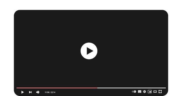 Interfejs odtwarzacza wideo YouTube