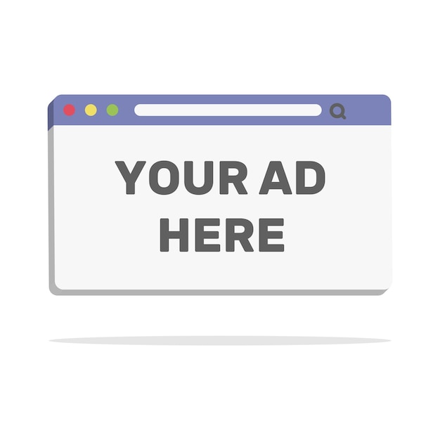 Interfejs strony internetowej 3D do reklamy w minimalistycznym stylu kreskówek