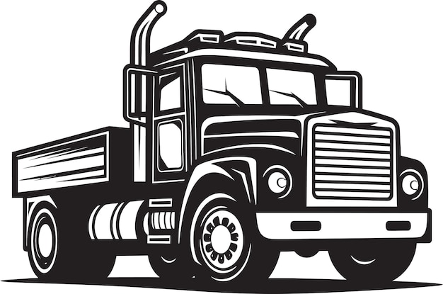 Plik wektorowy inwestycje w transport ciężarowy i infrastrukturę poprawa łączności i mobilności dla a