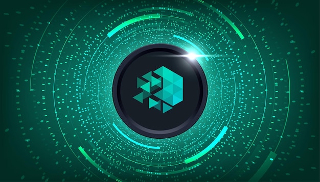 IoTeX IOTX moneta kryptowaluta koncepcja transparent tło