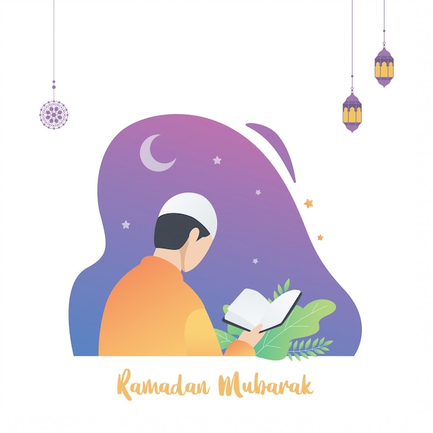 Islamska Ilustracja Ramadan