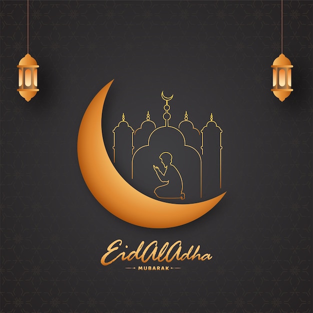 Islamski Festiwal Eid Ul Adha Lub Bakrid Concept.