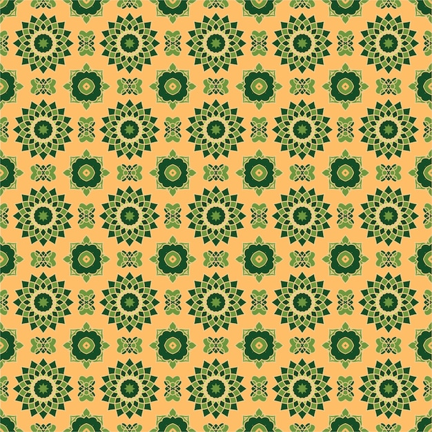 Plik wektorowy islamski ozdobne i orientalne wzór bez szwu
