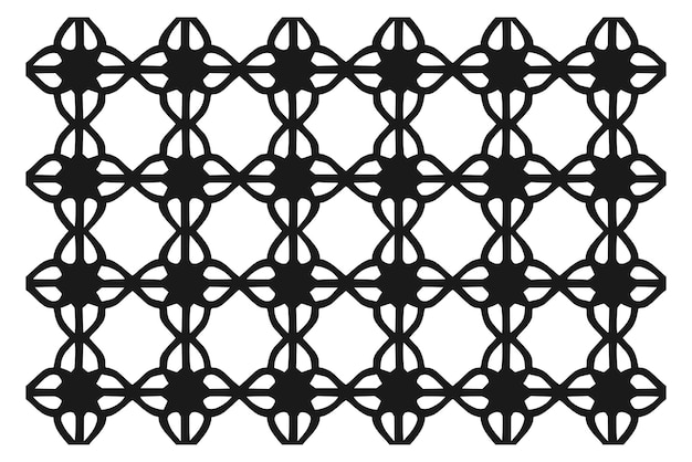 Islamski wzór geometryczny abstrakcyjna mandala etniczny element dekoracyjny
