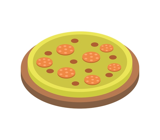 Isometric Pizza