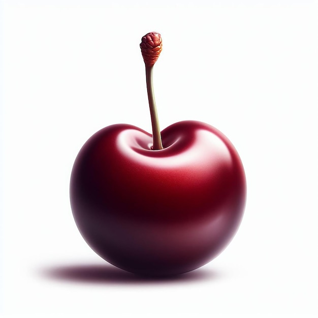 Plik wektorowy izolowany trendy modern cherry fruit vector art ilustracja emoji emoticon portret obraz