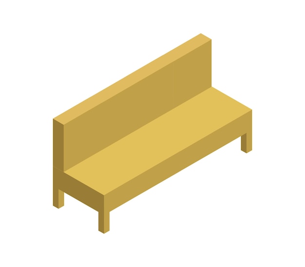 izometryczna sofa