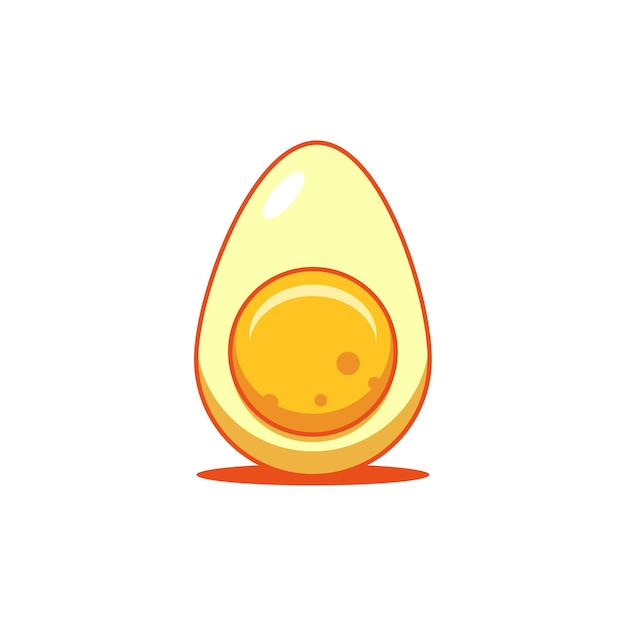 Plik wektorowy jajko ze złotym kolorem