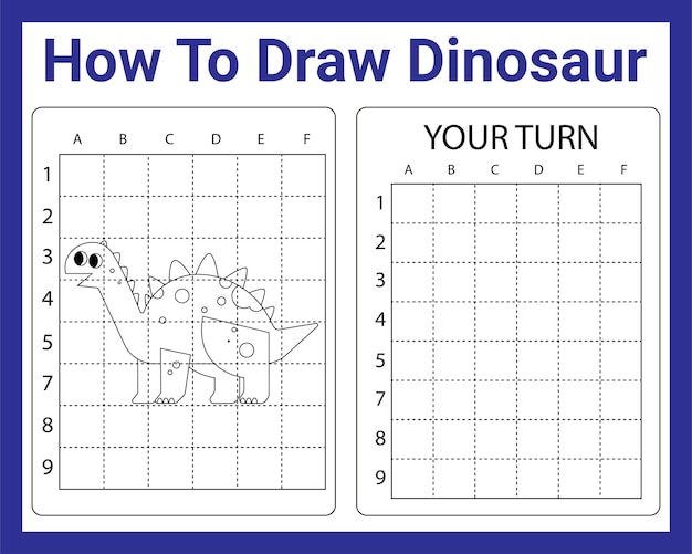 Jak Narysować Dinozaura Dla Dzieci