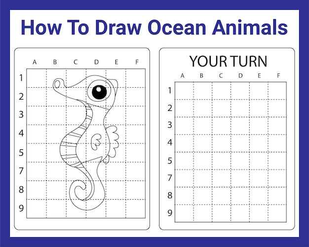 Jak Narysować Zwierzęta Oceaniczne Dla Dzieci