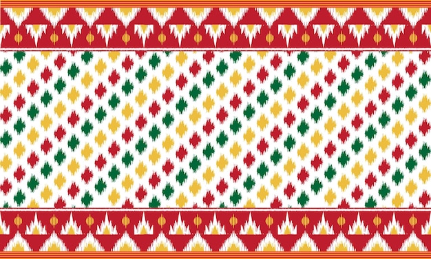 Jamdani saree border pattern design Bangladeszu i Indii oryginalny Tradycyjny ludowy bezszwowy tkanina