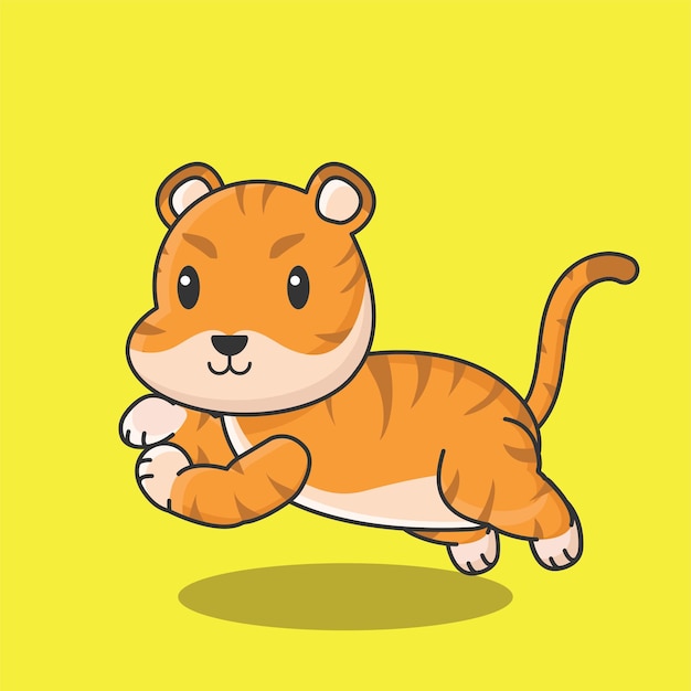 Japoński Lis Lew Tygrys Układ Zodiaku Kreskówka Chińska Postać śliczna Pantera Gepard Lampart Jaguar