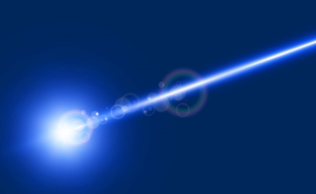 Plik wektorowy jasne, piękne promienie laserowe na przezroczystym tle. skaner laserowy.
